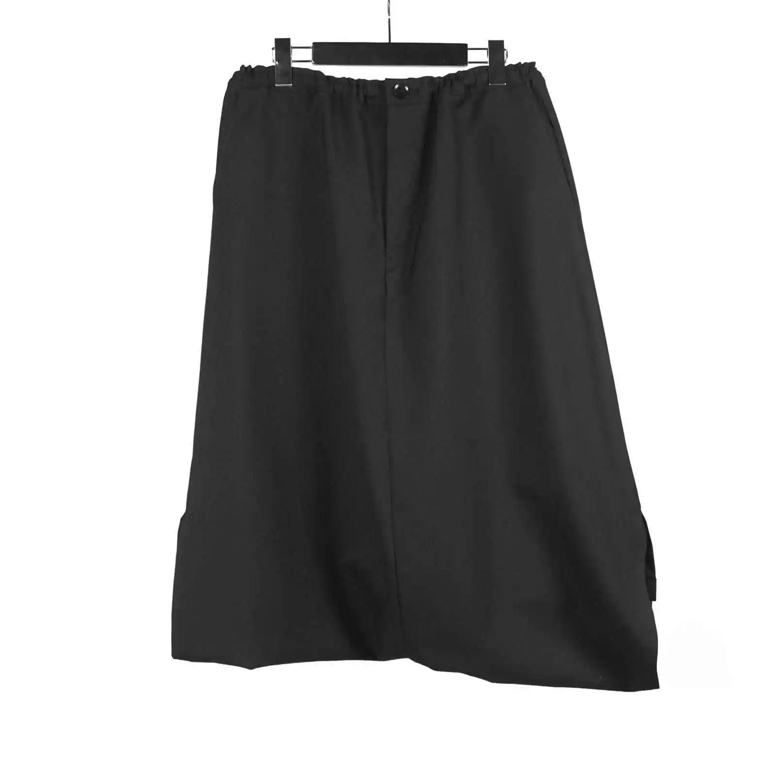 

TOP-YAMAMOTO Japanese original design dark niche black loose multi button skirt pants