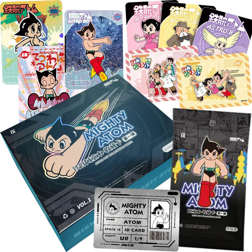 

Mighty Atom Collection Cards Highly Beloved Classic Comic Role Zodiac Themed Unique Creative Design Fun Cards Festival Toy Gift