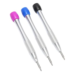 3Pc For RLX3235 Watch Movement Screwdrivers Kit Repair Tool For Watchmaker Metal Triangular Oscillating Weight Rotor Screwdriver