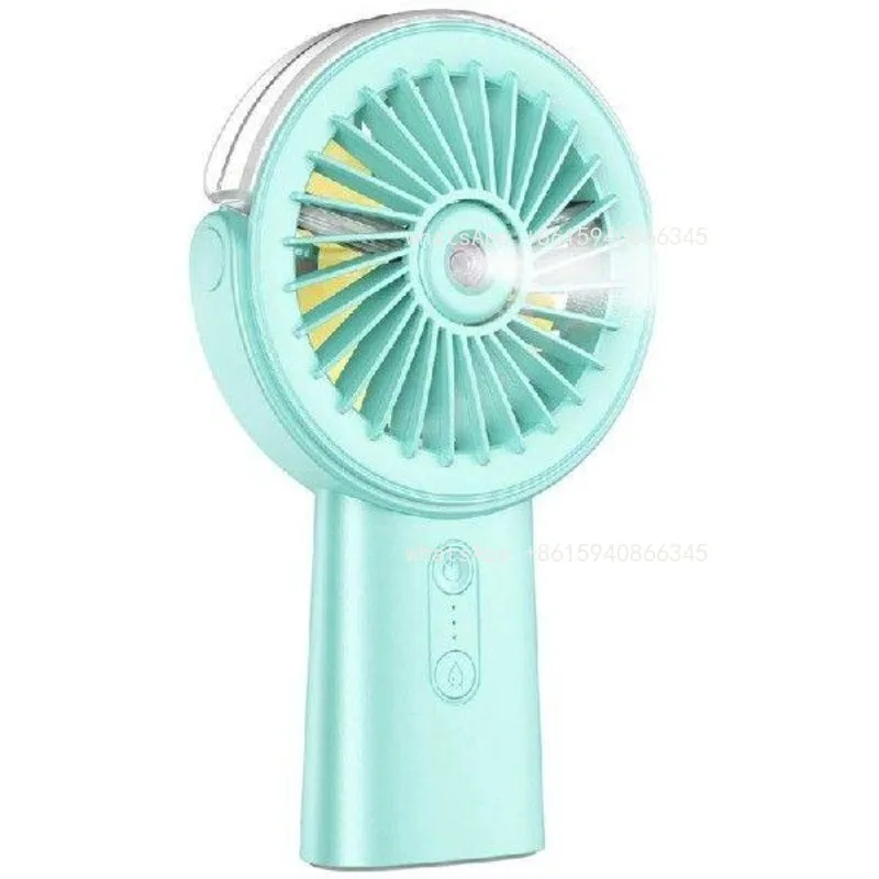 Portable Handheld Misting Fan 4000Mah Rechargeable Cooling Mist Fan Outdoor Travel Mini Fan Accessories
