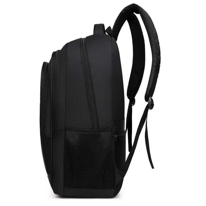 Unisex Large Capacity Backpack, Business Travel Laptop Bag, Multi-Compartment Design, Adjustable Straps, Ideal for Work Leisure