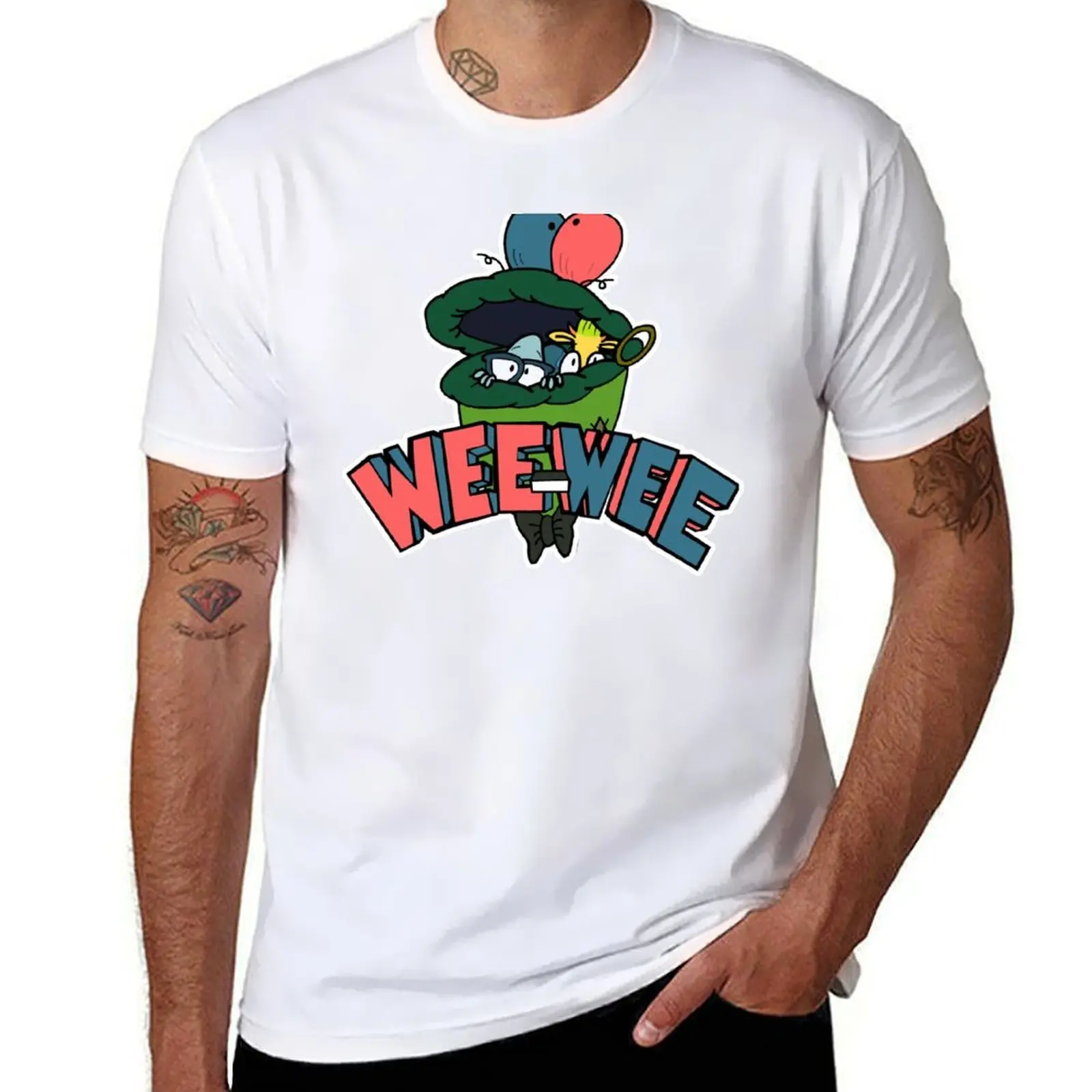 

Rocko's Modern Life: Wee Wee T-Shirt cotton t shirts man 100% man t shirts for men casual T-Shirt