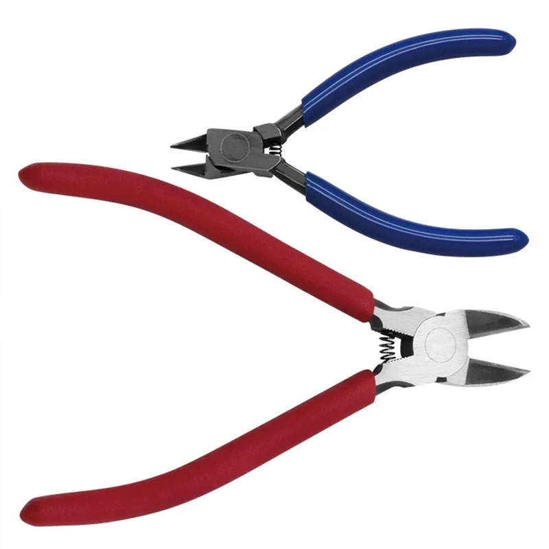 1Piece Wire Cutter Pliers Diagonal Pliers Side Cutting Nipper For Cutting Copper Wires Precision Parts Legs Jewellery Craft Tool