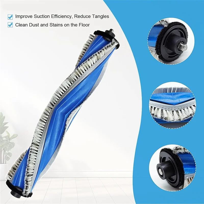 9M-For Ecovacs Deebot X5 Omni, X5 Pro Robot Vacuum Cleaner Main Side Brush Hepa Filter Mop Cloth Dust Bags Spare Parts