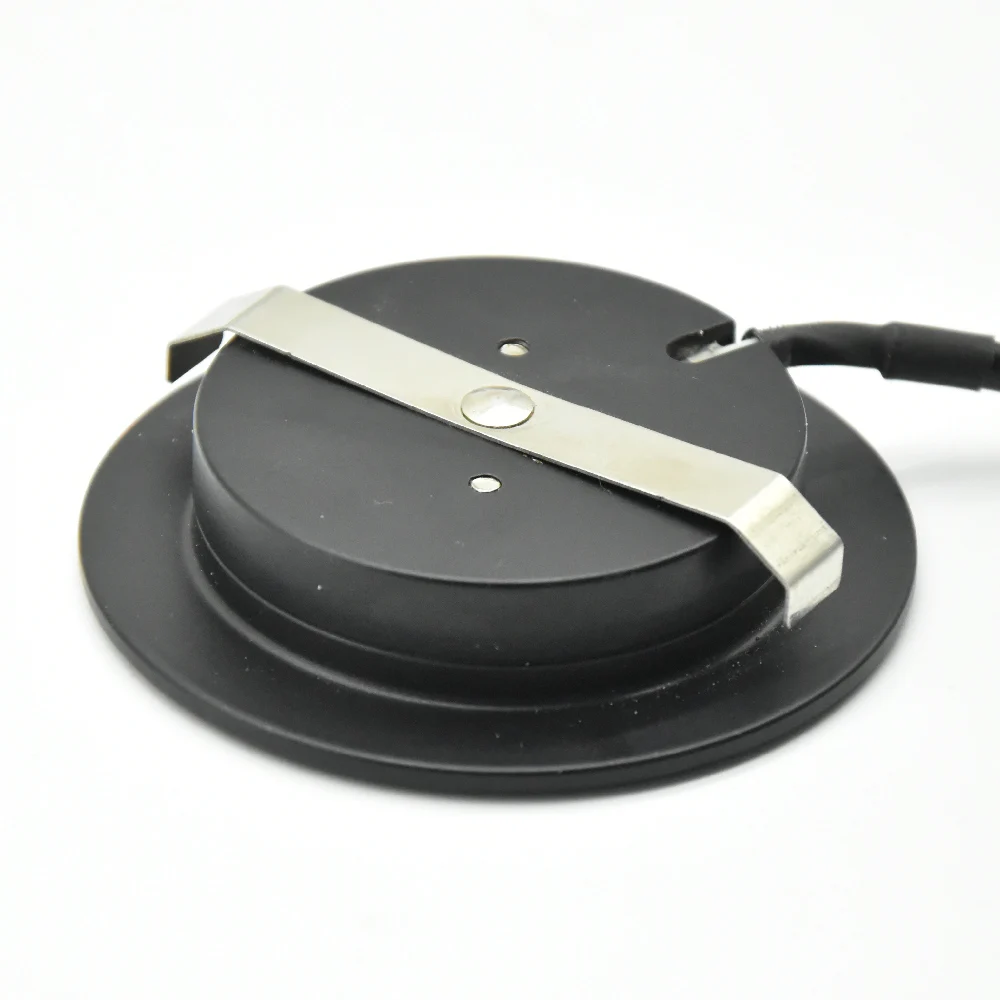 رقيقة جدا LED النازل 3 واط 5 واط 12 فولت 24 فولت تيار مستمر ضوء تحت الكابين 14 مللي متر سليم السقف مصباح التوقف D55mm راحة المطبخ الطعام الإضاءة