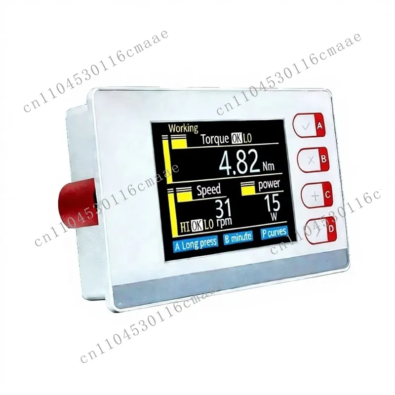 Torque measuring instrument, display, control speed, power, automatic assembly, data storage, aluminum alloy