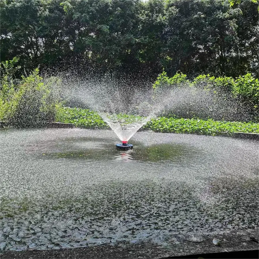 BESUN AC220V/DC300V 2200W 3HP Solar Powered Oxygen Fish Pond Floating Pump Fish Farm Aerator Fish Farming Surface Aerator