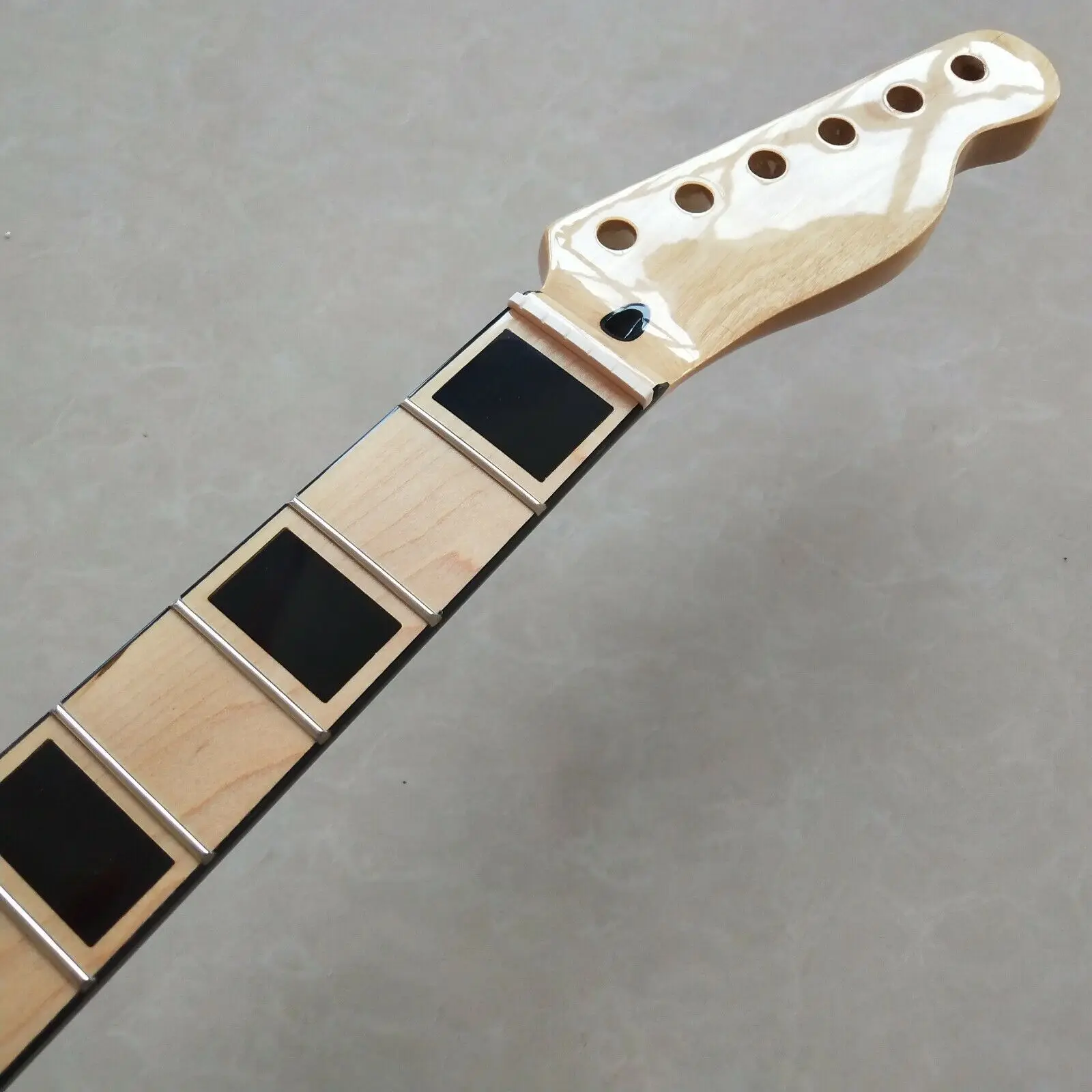 

High quality Gloss Electric Guitar Neck 22 Fret 25.5inch Maple Fingerboard inlay