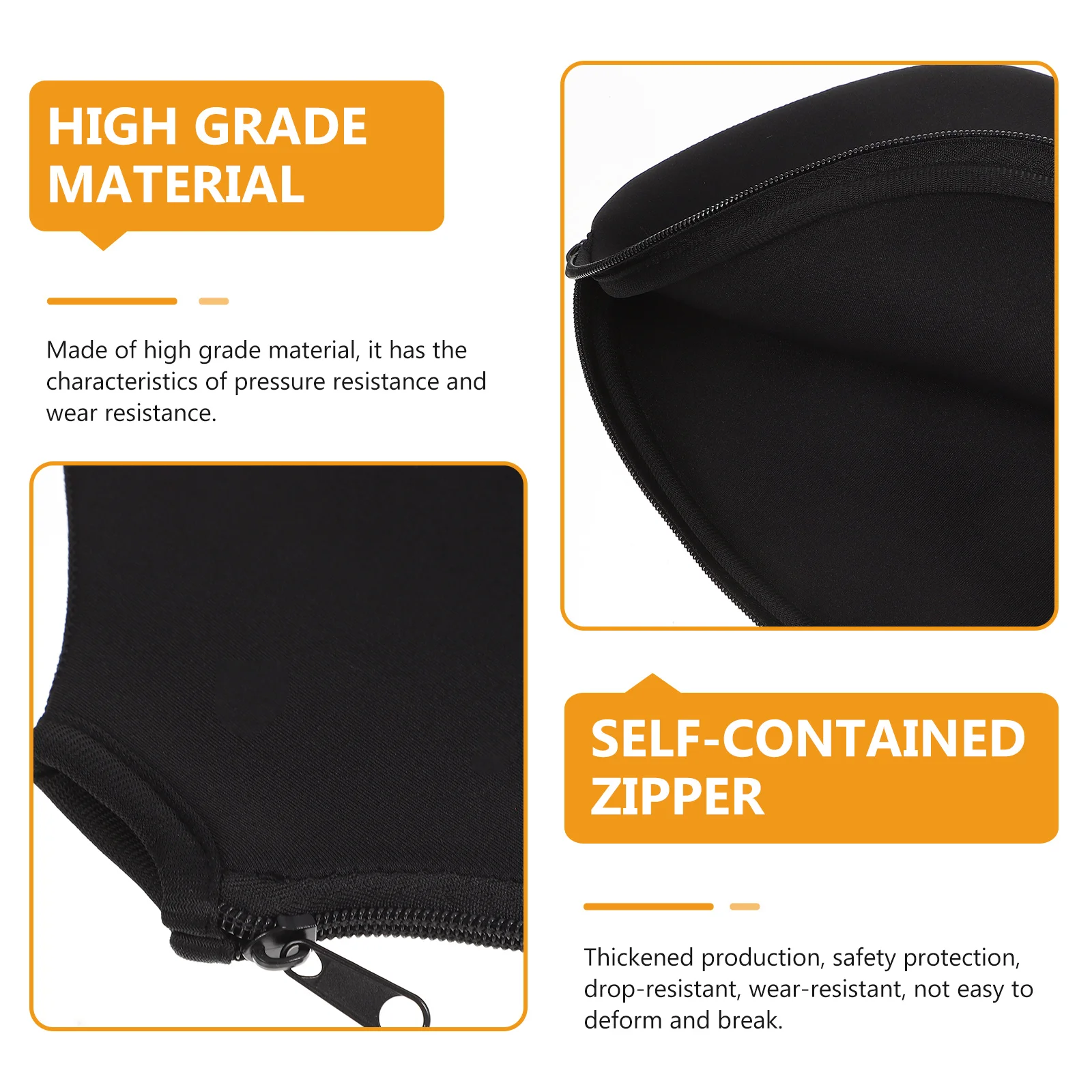 Étui de protection de raquette pour raquettes de Tennis, sac de rangement noir Durable, matériau épais, anti-rayures léger