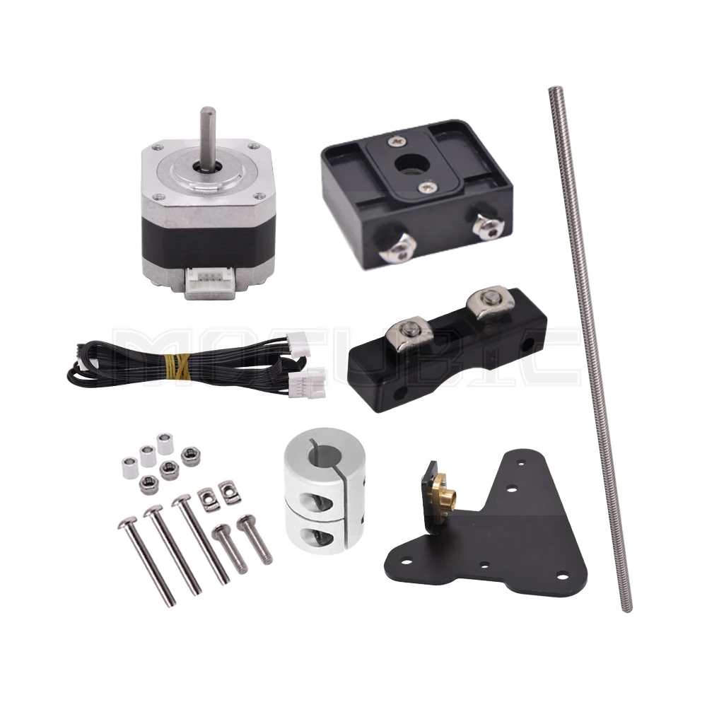 

Dual Z Axis Lead Screw Upgrade Kit 42-34 Stepper Motor 365mm T8 Lead Screw for CR10 Ender-3 Ender-3S Ender-3 Pro 3D Printer