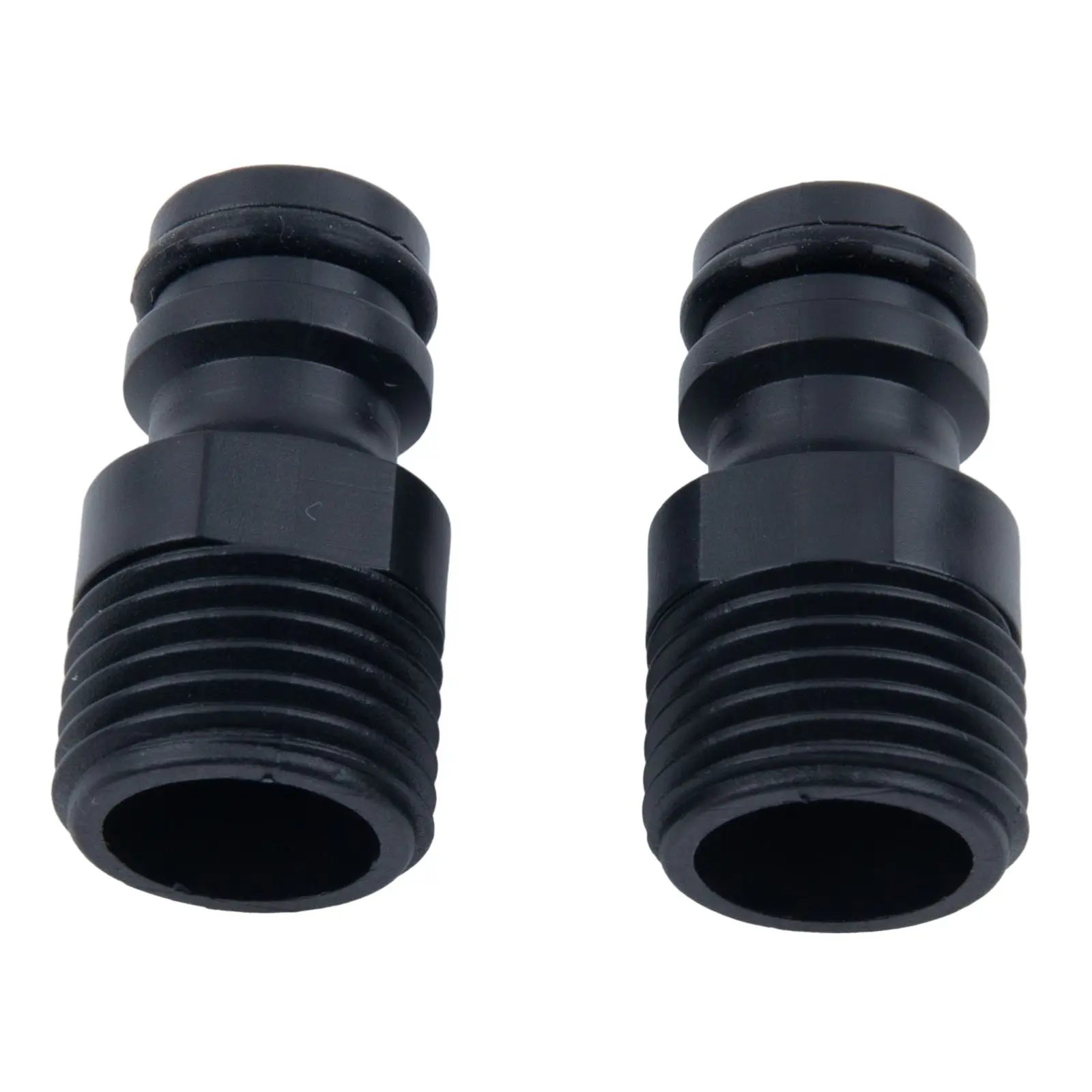 2pcs Nipple Connector Outer 4 Points Shower Pipe Angle Valve Faucet Thread Faucet Soft Water Pipe Fast Nipple Conversion Joint 1