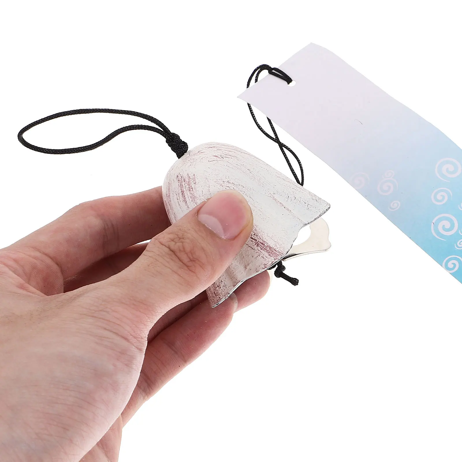 

Cast Iron Wind Chime Decor Mini Metal Bell Pendant for Bedroom Living Room Office Farmhouse Style Rustic Modern Home Garden