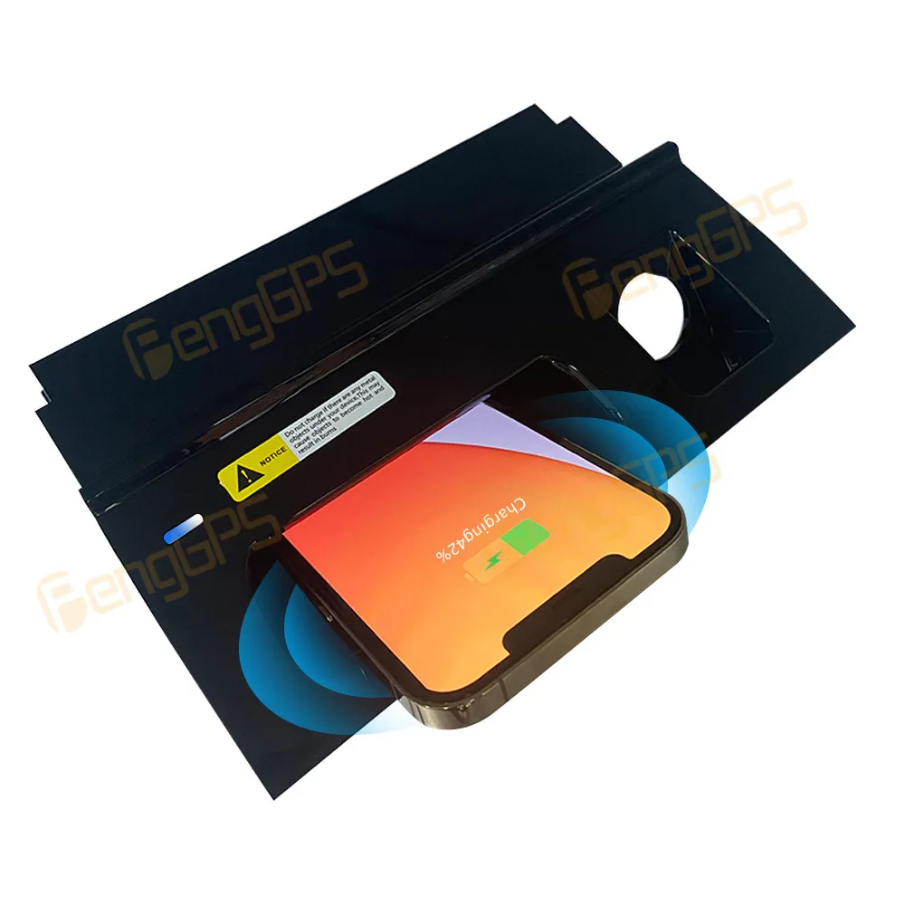 Dedicated Car Wireless Charger 15W Center Console Fast Phone Charging Panel For Volkswagen Magotan B8  Interior Accessories