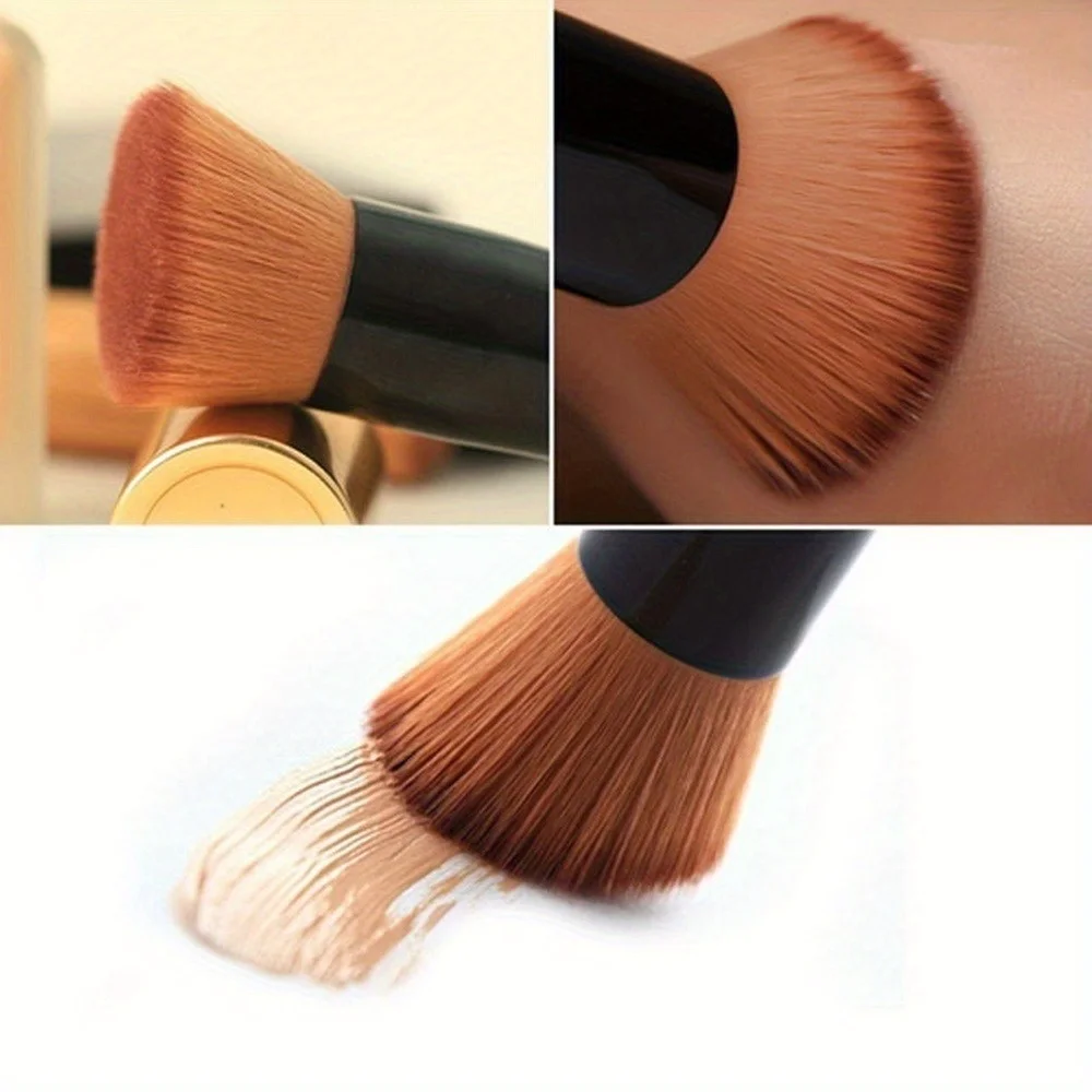 1pc Pro Makeup Foundation Soft Tool Pennello cosmetico per polvere viso
