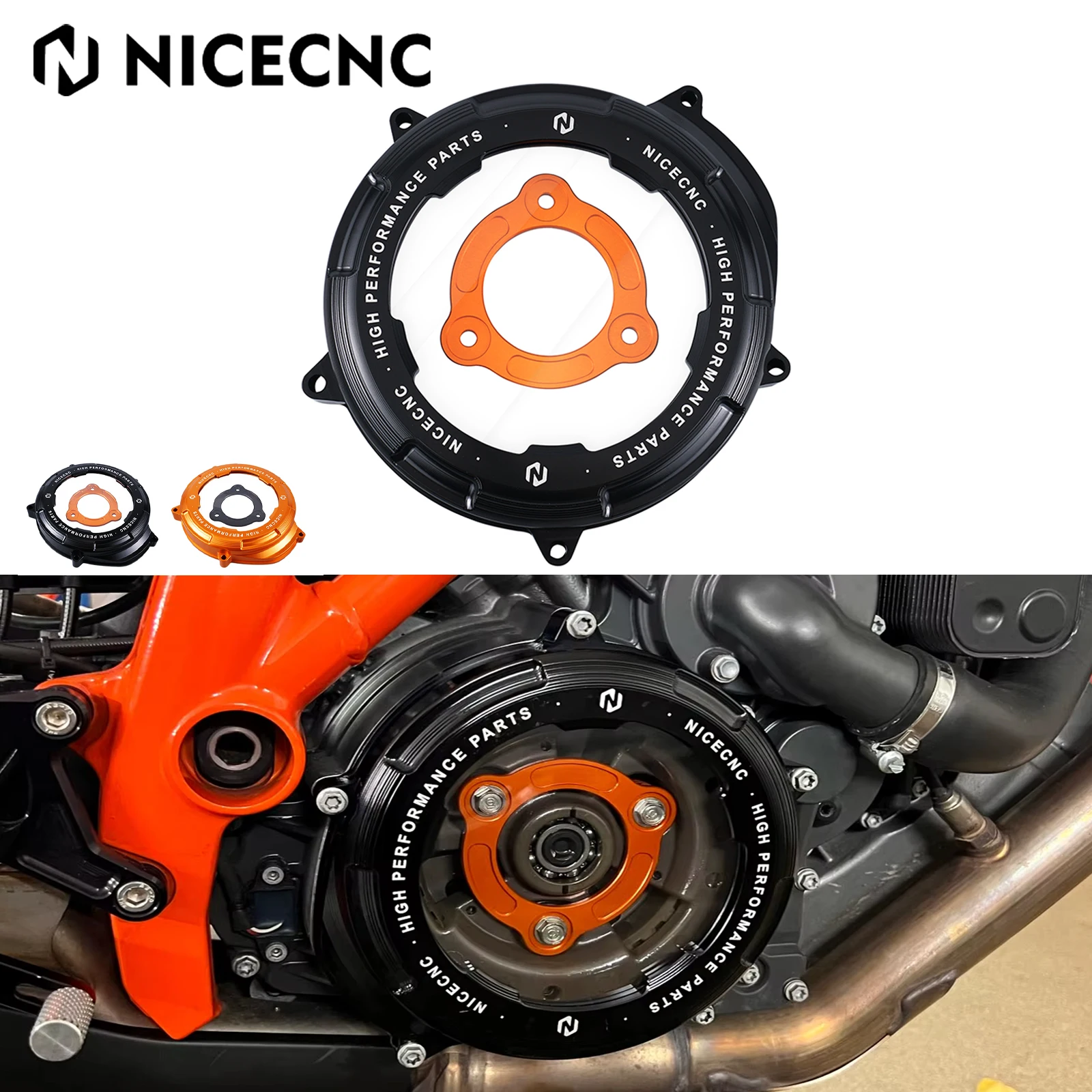 

For 2014-2024 KTM 1290 Super Duke R/EVO Super Duke GT Engine Clutch Cover 1050 1090 1190 1290 Adventure R S T 2017-2024 2023 22