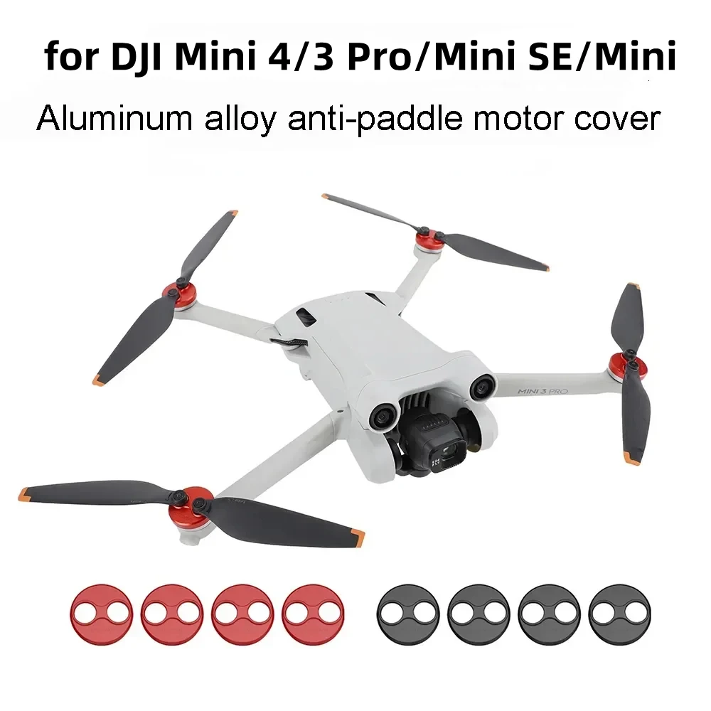 

Крышка двигателя для DJI Mini 4 Pro, крышка двигателя из алюминиевого сплава, защитная крышка от весла для Mini 3 Pro/Mini 3, аксессуары