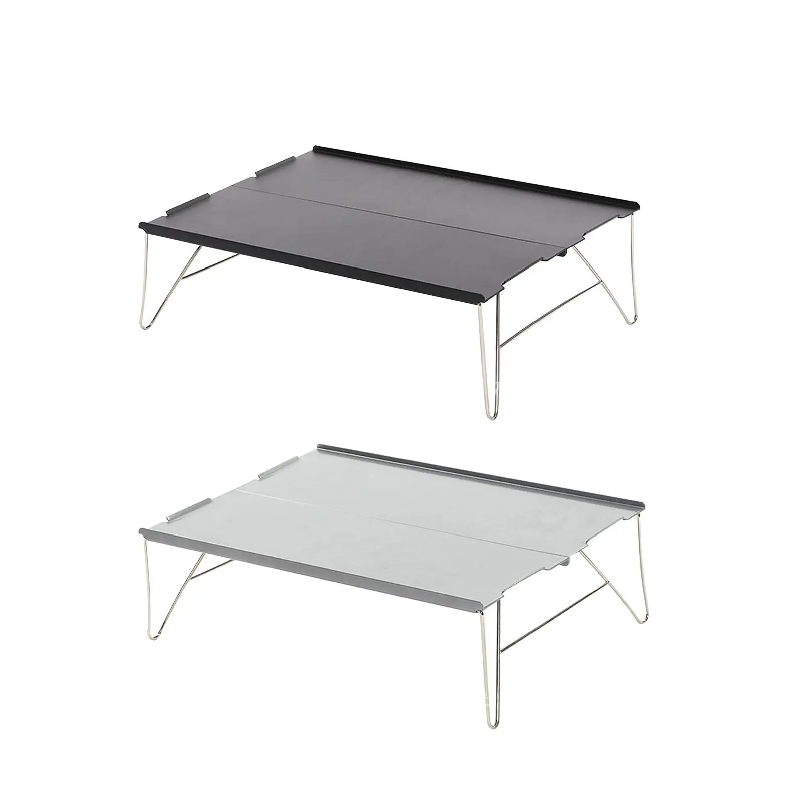 Camping Table Mini Table Desk Multifunctional Aluminum Alloy Small Folding Desk for Travel Picnic Small Space Outdoor Patio