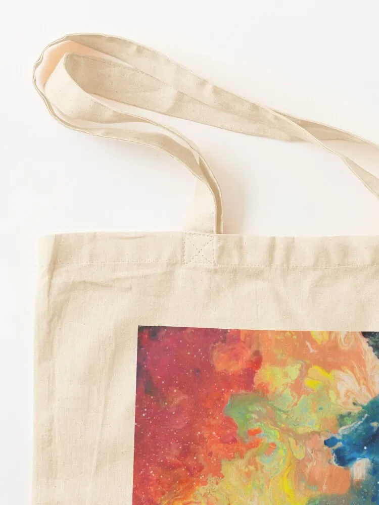 The Flying Giant Nebula by Tui Sada - حقيبة حمل مطلية بالأكريليك أكياس بقالة قابلة لإعادة الاستخدام حقيبة يد نسائية للمتسوقين #3