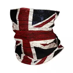 Union Flag Bandana Neck Gaiter Printed Uk Kingdom Country Balaclavas Wrap Scarf Headband Sports for Men Women Adult Windproof