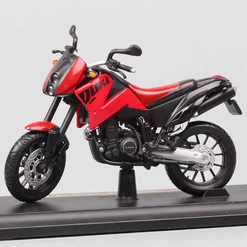 Maisto 1/18 Scale 450 EXC 520 525 SX  640 690 Duke RC390 Dirt Motocross Bike Model Diecast Toy Off Road Racing Motorcycle Kids