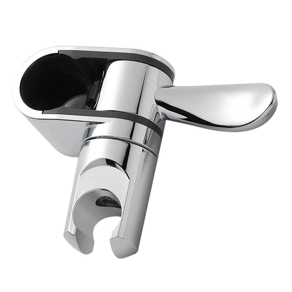 360 Degree Pivot Shower Head Bracket Compatible with Common Shower Rod Sizes and Existing Bathroom Safety Equipment
