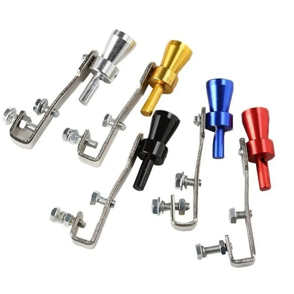 Car Turbo Sound Whistle, Reajuste do veículo, Tubo de escape, Simulação do silencioso, Universal, 1pc