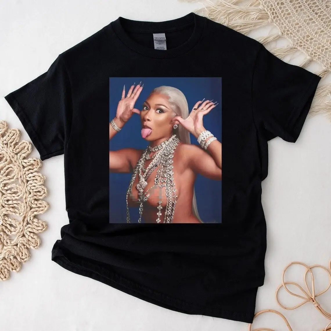 Megan Thee Stallion 2024 Tour T shirt Fans Gift