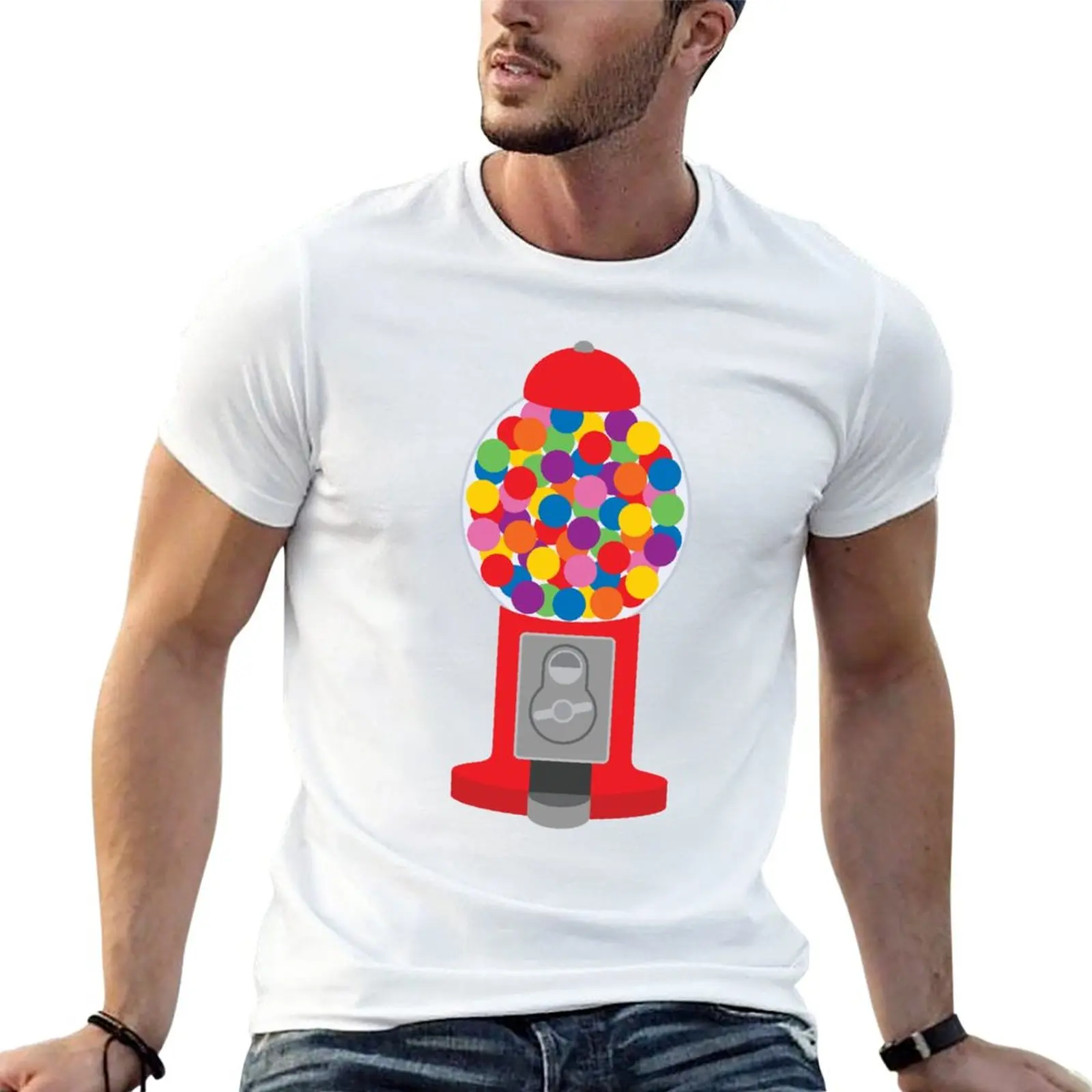 New Candy Vending Machine T-Shirt custom t shirt oversized t shirts boys white t shirts mens cotton t shirts