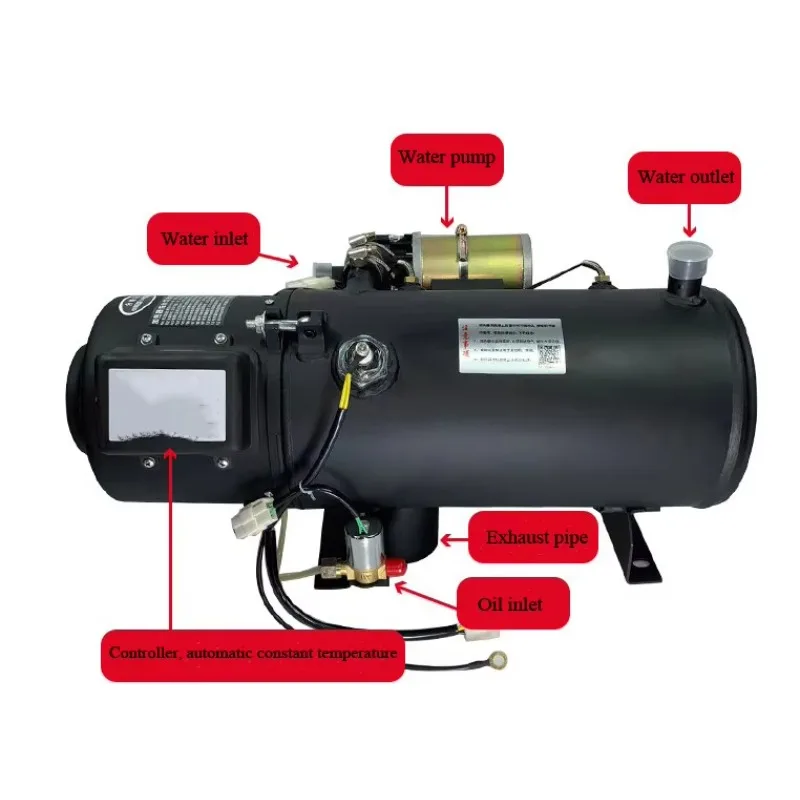 High Power diesel Water Circulation Coolant Parking Heater Energy Conservation