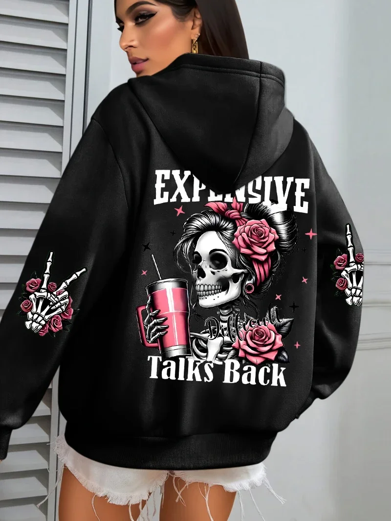 Sudaderas con capucha holgadas con estampado inverso para hombres y mujeres caras pero humorísticas con suéter colorido, chaquetas deportivas y informales con bolsillo