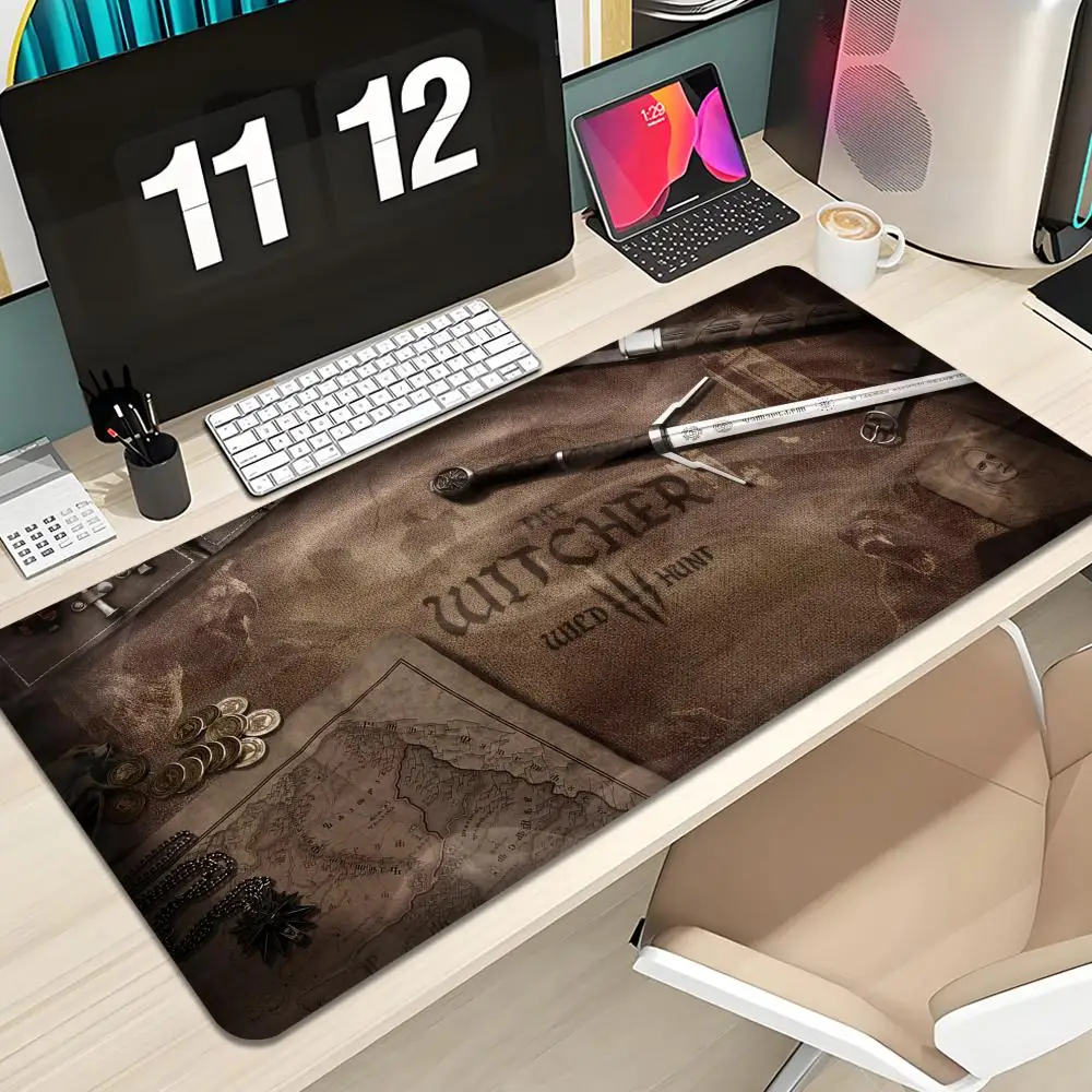 

The Witchers Mouse Pad Keyboard Mousepad large 1200X600 mm Desk Mat PC Gamer Office Carpet Home Table pad