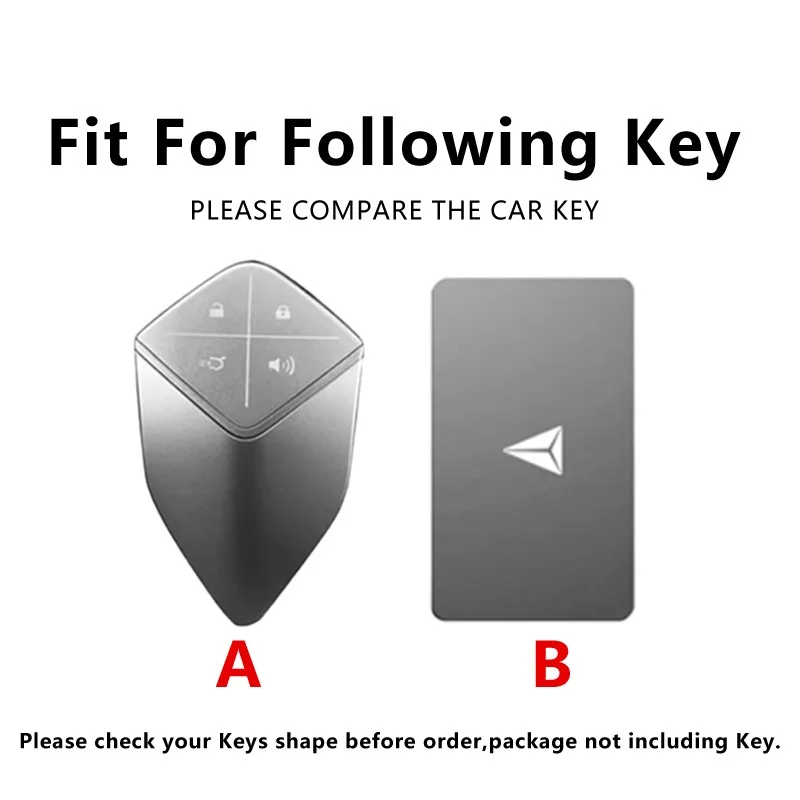 For Changan Deepal S7 S07 2025 2024 2023 Car Key Case Zinc Alloy Remote Key Cover Bag Shell Keychain Fob Protective Shell Decor - view 6