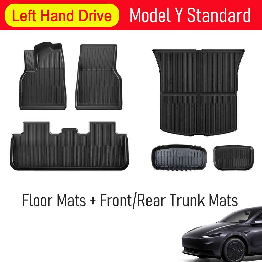 TPE Floor Mat 6pcs
