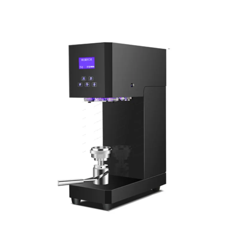 

330/500ml Automatic Can Sealer for Commercial Milk Tea Beer Drink Plastic Bottle Aluminum Cap Sealing