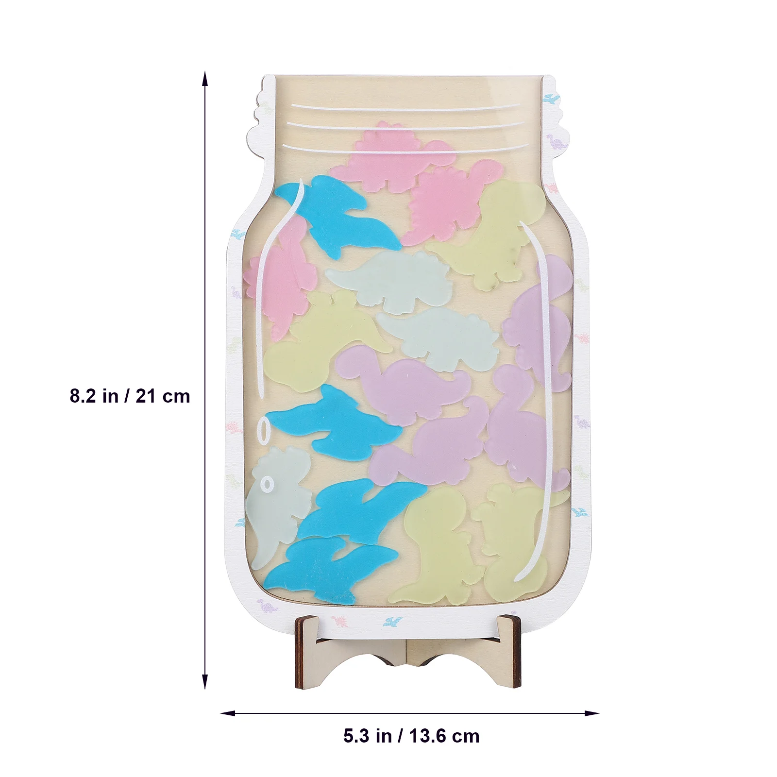 Наградная банка для детей, деревянные жетоны для учителей, классная система, усиление для малышей, милый дизайн динозавра, безопасный материал, инструмент для поведения