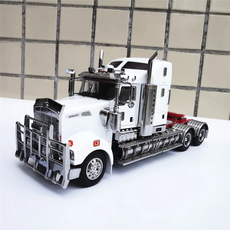 1:32 liga exclusiva diecast kenworth t909 caminhão australiano trator transportador veículo modelo de metal brinquedos