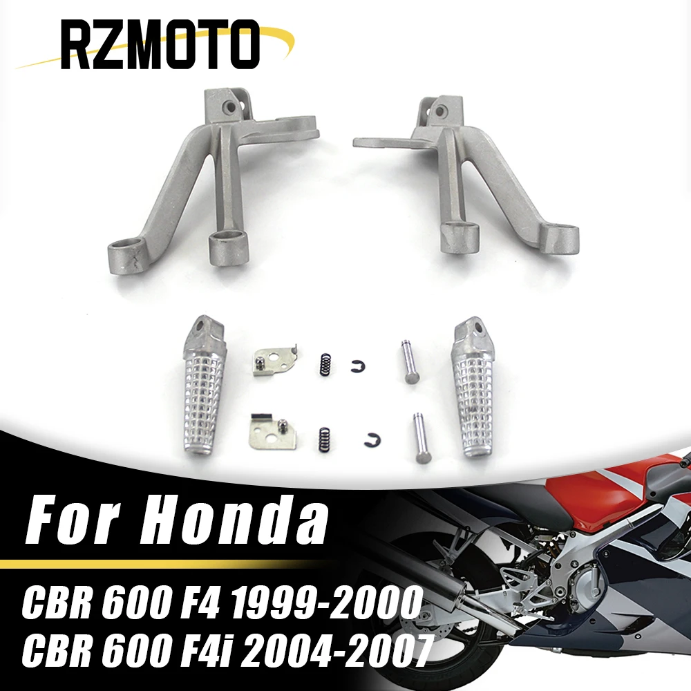 Motorbike rear pedal set for Honda CBR 600 F4 1999-2000 F4i 2004-2007 (Rear)