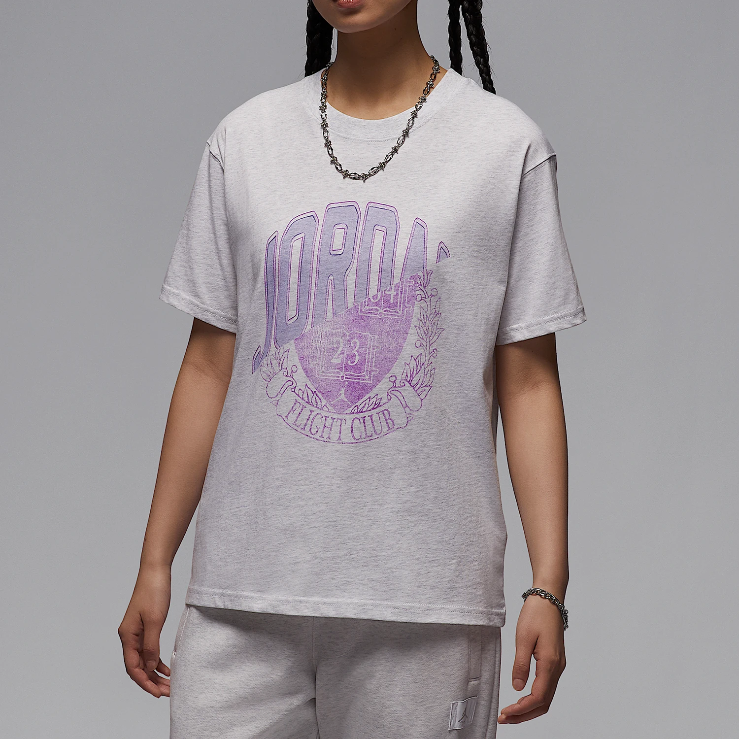 

Nike genuine JORDAN Women's Printed Durable Outdoor Short Sleeve IB7035-051