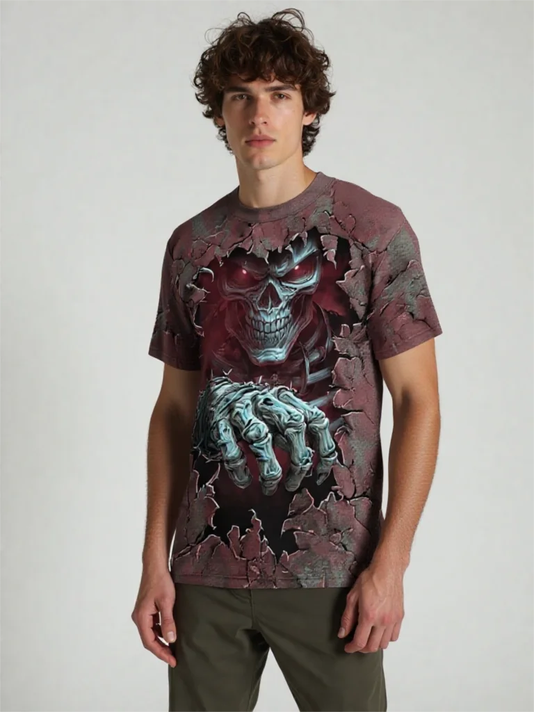 

Pumpkin Graphic 3D Print Men's Women's T-Shirt Halloween Theme Family Party Short Sleeve Tees Oversize Round Neck Unisex Clothes