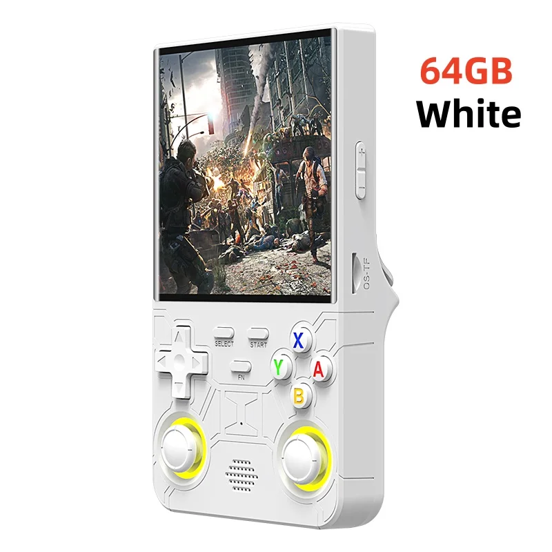 Retro R36 Ultra Handheld Video Game Console 4.0 Inch IPS Scherm 128GB Voorgeladen Games Draagbare Pocket Player met Linux Systeem