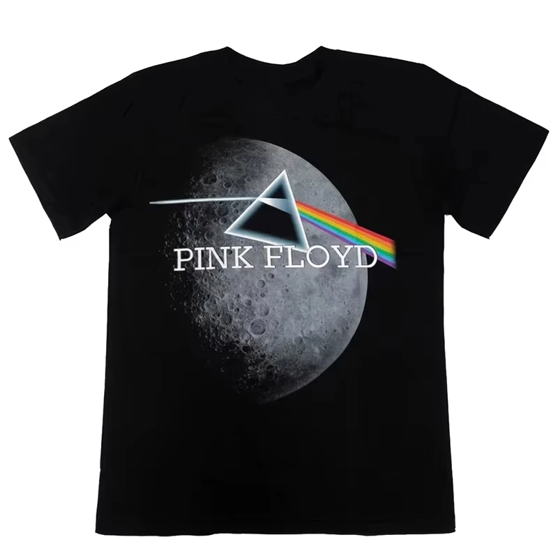 Pink Floyd Print T-shirt Men Women Hip Hop Tshirt Short Sleeve T Shirt Streetwear Tops Tee Casual Fashion T-shirt