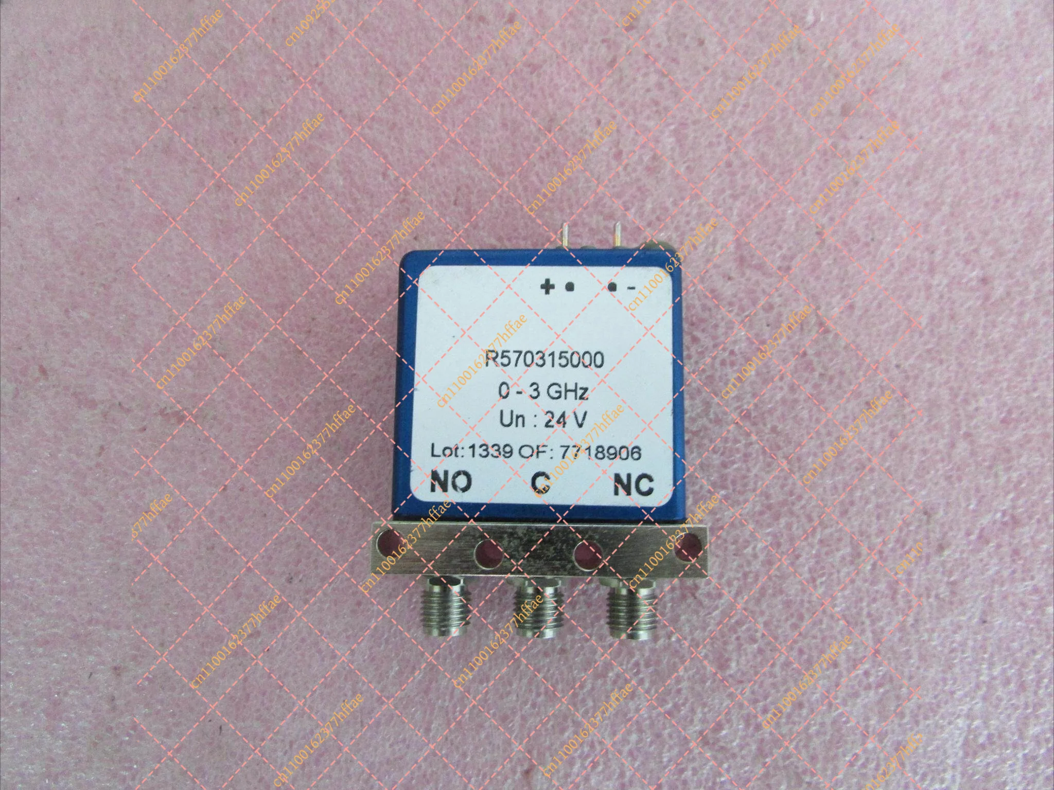 Imported R 570432000    -18GHz 12V SPDT RF Mechanical Coaxial Switch