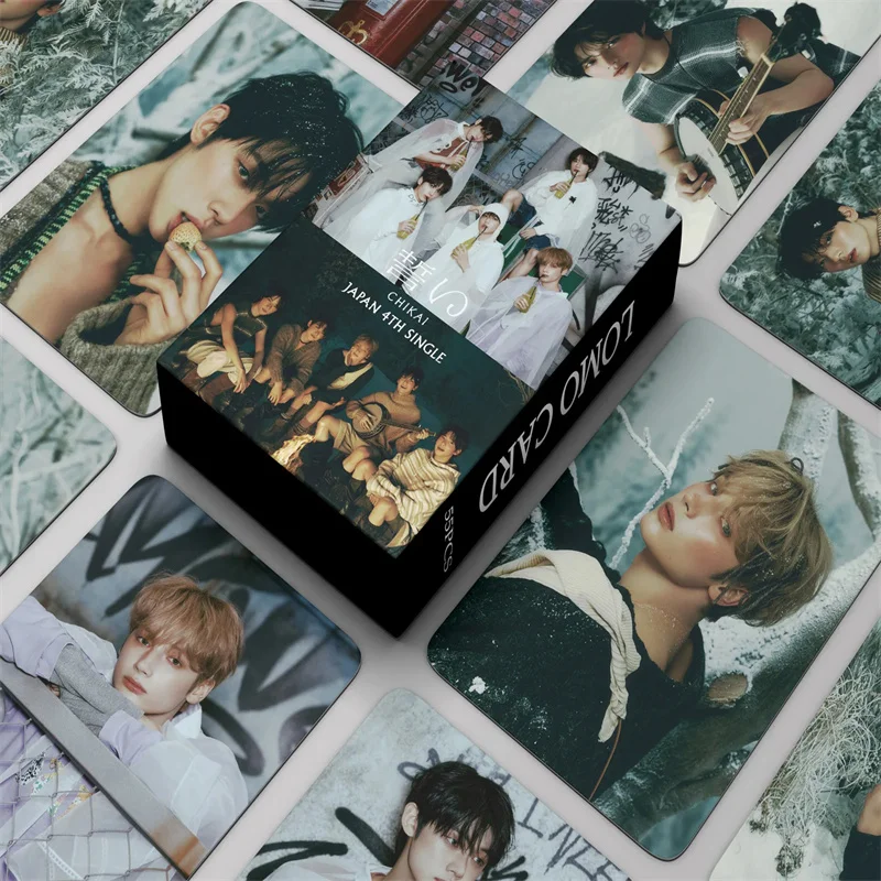 55Pcs/Set Idol Boy New Album TEMPTATION High Quality Lomo Cards HUENINGKAI TAEHYUN BEOMGYU SOOBIN YEONJUN Fans Collection Gift