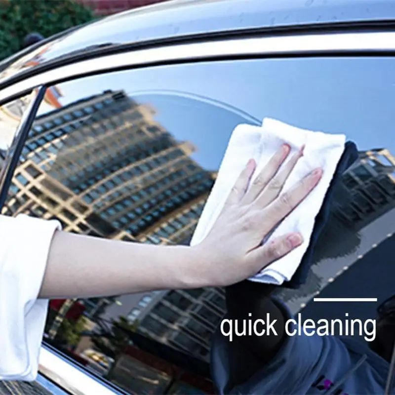 

Car Glass Oil Film Cleaner Invisible Glass Cleaner 300ml Car Window Cleaner Glass Polishing Kit With Cleaning Sponge For Auto