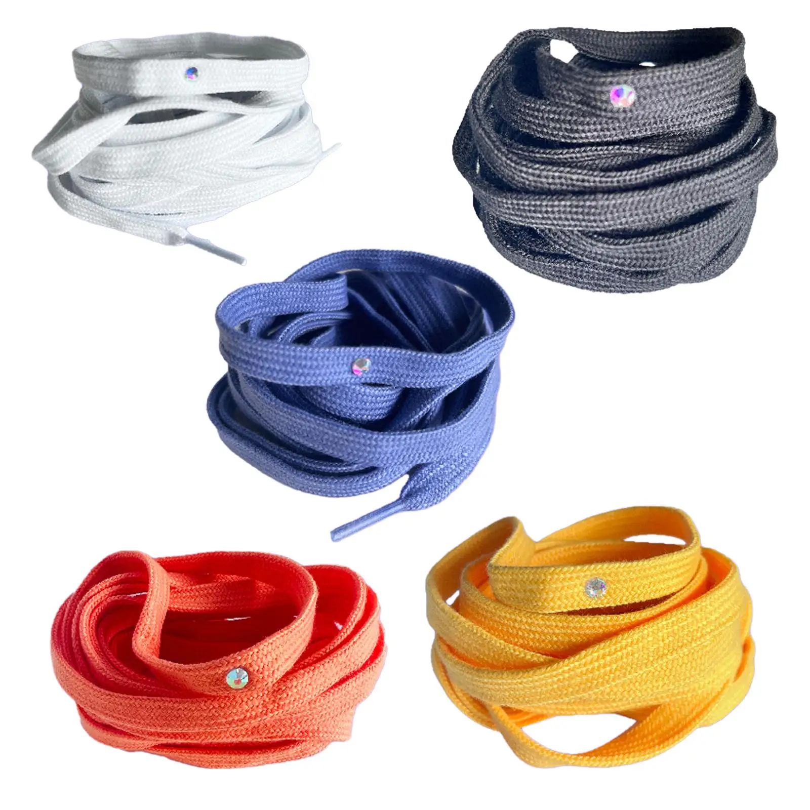 

Шнурки для хоккея и скейта, 260 см, 102,36 дюйма, плоские, сверхпрочные, легкие