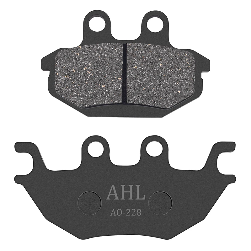 AHL Motorcycle Semi-Organic Metal Rear Brake Pads For KAWASAKI KAF820 KAF1000 KAF 820 1000 Mule Pro FXT FX EPS DXT DX LE Diesel