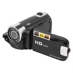 D90 1080P 16MP Digital Camera 2.4 Inch Rotatable Screen Camcorder 16X Zoom HD Video Recorder with Fill Light HD Video Camcorder