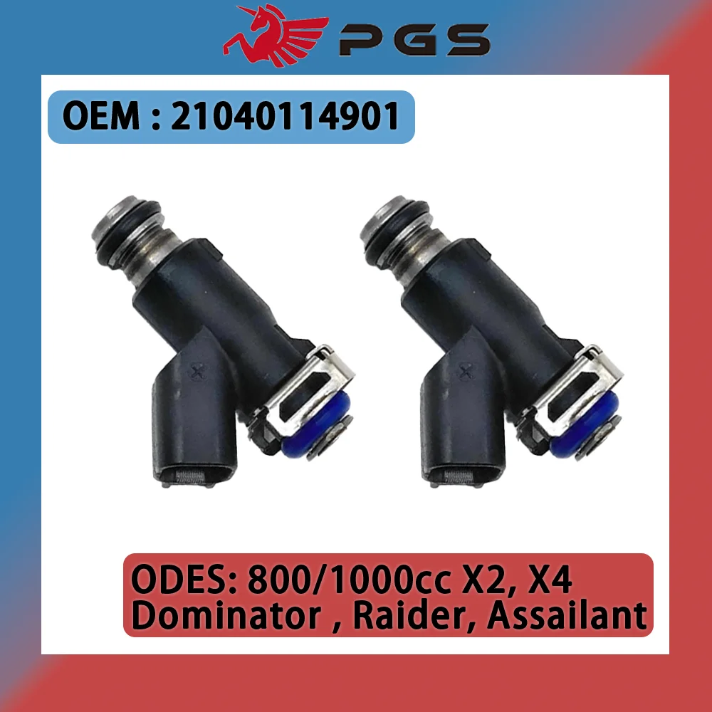 Wtryskiwacz paliwa 2PCS 21040114901   do ODES V-Twin 800 i 1000 UTV i ATV X2 X4 Dominator Raider Assailant 21040114901
