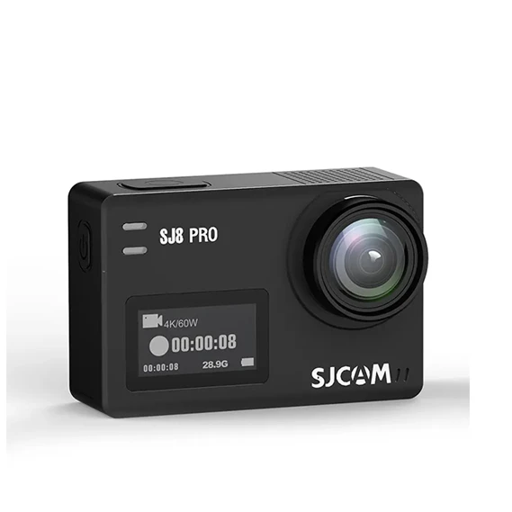 2025 SJ8 Pro 4k/60fps Wifi Câmera de ação esportiva à prova d'água 2.4GHZ Anti-Shake Capacete Cam Câmera de vídeo com