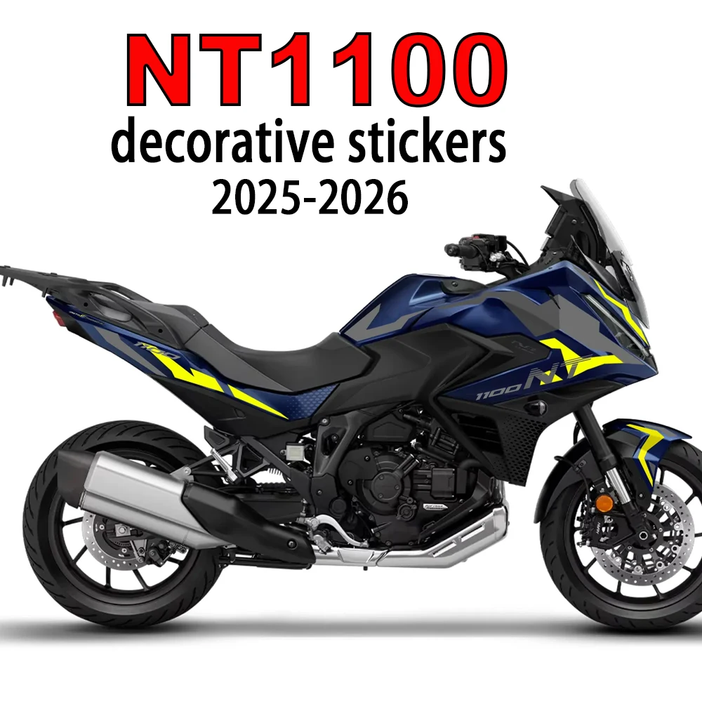 For Honda  NT1100 2026 Motorcycle Full Car Decoration Stickers NT 1100 Anti Scratch Waterproof Fairing Pattern Decal Accessories